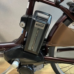 美品✨ ブリヂストン電動自転車、バッテリー8.7Ahの画像