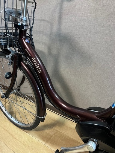 美品✨ ブリヂストン電動自転車、バッテリー8.7Ah