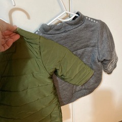 80サイズアウター2枚の画像