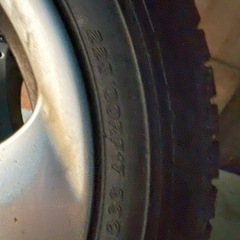 BMW Ｘ3 ホイル　スタッドレスレスタイヤ付　4本セットの画像