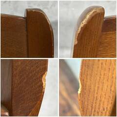 🔷🔶🔷WN1/6 ダイニングチェア W48×D48×H79cm 椅子 チェア リビング 店舗 カフェ ヴィンテージ アンティーク レトロ ★直接引取歓迎◎🔷🔶🔷の画像