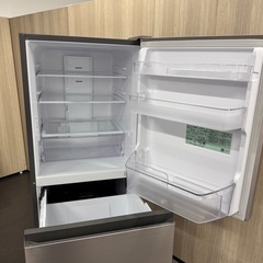 A1789🌟配送♻️設置🉑‼️2021年製日立　265L3ドア冷蔵庫R-27NV (N)🌟動作確認済⭕️保証付き🌟の画像
