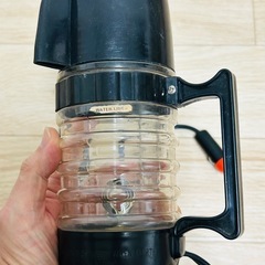 ジャンク　カーポット　車のシガーソケット使って湯沸かし　シンプルレトロ 12Vの画像