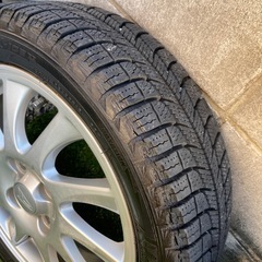 ダイハツ純正15アルミ❗️スタッドレスの画像