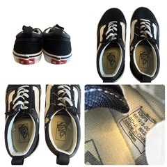 【3足SET】VANS OLDSKOOL バンズ スニーカー 子供靴 まとめ売りの画像