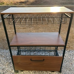 【受け渡し者決定】キッチンワゴン の画像