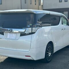 H27年式　ヴェルファイア　X　4WD　社外ナビ　フリップダウンモニター！の画像