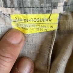 US ARMY デジタル迷彩服 上下セットの画像