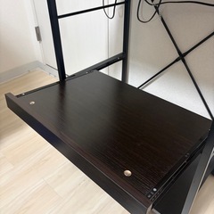 LOWYA　キッチンワゴン レンジ台 キャスター付きの画像