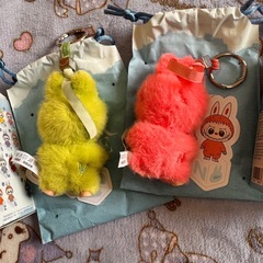 ポップマート PIN FOR LOVE ラブブ イニシャルキーリング②の画像