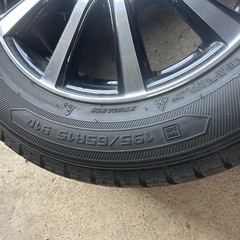 スタッドレスタイヤ　ホイール付き 4本の画像