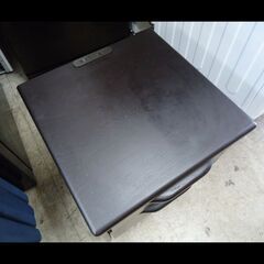 札幌お引き取り限定◆家具◆ニトリ◆サイドテーブル/ナイトテーブル/コンセント付き◆アーシュ 2段◆W38 D37.7 H51.3の画像