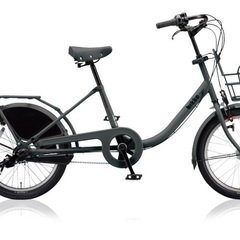  ビッケ ブリヂストン bikkeMOBb BRIDGESTONE　非電動自転車　ダークグレーの画像