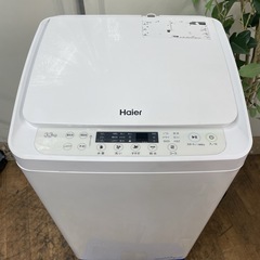 R216 ☀️ 2022年製の高年式♪ Haier 洗濯機（洗濯3.3㎏) JW-C33A ⭐ 動作確認済 ⭐ クリーニング済の画像