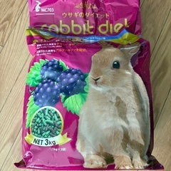 うさぎのえさの画像