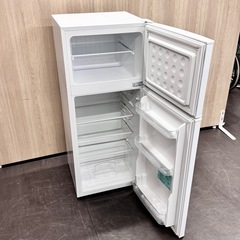 A1791🌟配送♻️設置🉑‼️2020年製HAIER2ドア130L冷蔵庫JR-N130A🌟動作確認済⭕️保証付き✅の画像