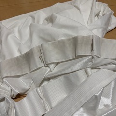 ニトリ　遮光カーテン、レースの画像