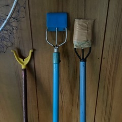 釣り道具？まとめての画像