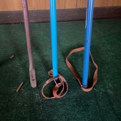 釣り道具？まとめての画像