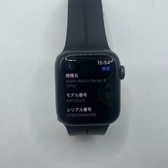 美品 apple watch series 6 40mm スペースグレイ #mon245の画像