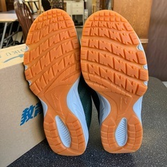 M2511-358 教育シューズ IF-909 モスグリーン 26.5センチ 未使用品の画像