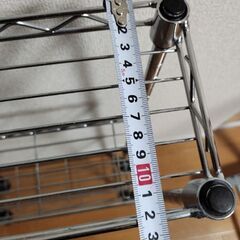 メタルラック　スチールラック　アイリスオーヤマ　調味料置きにの画像