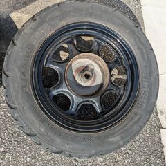 ホンダ　タクト AF79　タイヤホイールの画像