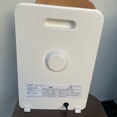 セラミックファンヒーターの画像