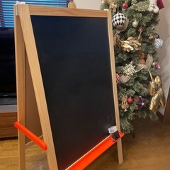 IKEA MALAモーラ　イーゼル　ソフトウッドの画像