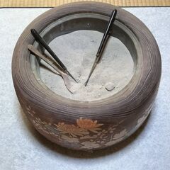 木製の火鉢！の画像