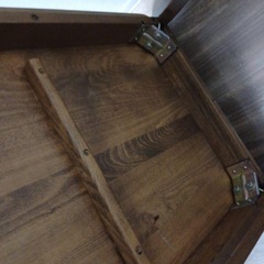 ニトリ 木製 センターテーブル 約幅120cm x 奥行60cm x 高さ38cmの画像