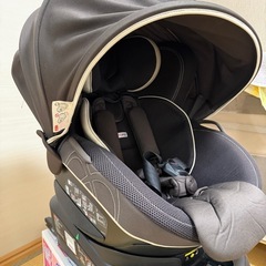 エールべべ　チャイルドシート クルット4i グランス シャンパンブラウンBF886 isofixの画像