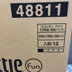 スコッティ ティッシュ 60箱の画像