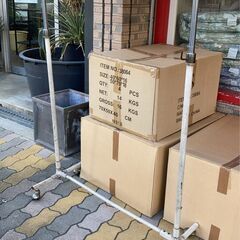 実店舗閉店SALE！　ディスプレイ用　パイプハンガーの画像