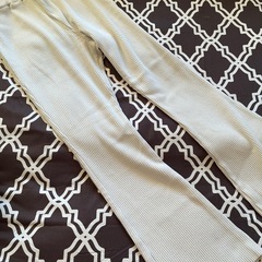 （Ssize）COLZAリブワイドパンツの画像