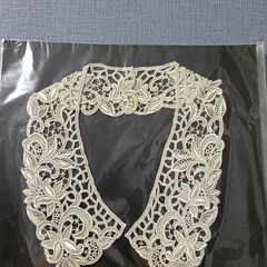 レース付け襟の画像
