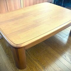 コイズミ KOIZUMI 家具調コタツ (高さ２段階調節可能：36cm/41cm)の画像