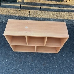 二段　カラーボックスの画像