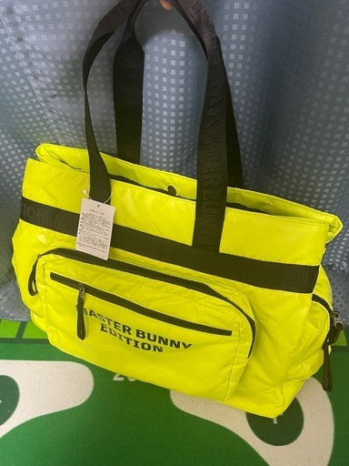 MASTER BUNNY EDITION 蛍光イエロー トートバッグ MASTER BUNNY EDITION 蛍光イエロー トートバッグ