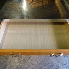 【JM893】ステンレス天板 ワゴン 幅約62.5cm 高さ約71cm キャスター付きの画像