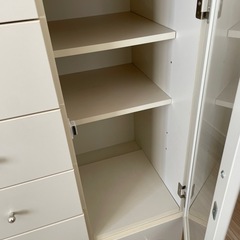 ホワイト　チェスト　永野家具工房の画像