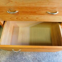 【JM893】ステンレス天板 ワゴン 幅約62.5cm 高さ約71cm キャスター付きの画像