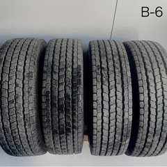 [極上]YOKOHAMA iceGUARD iG91 ヨコハマ アイスガード　バリ山 195/70r15 106/104L LT12PR 15インチ 5J 6H PCD139.7 ホイール付き ４本セット 中古相場80,000円 クレジット決済可の画像