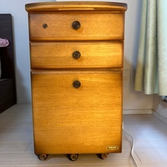 学習机 サイドテーブル付   の画像