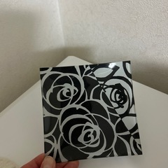 アイアンキャンドルホルダー&ガラスプレートの画像