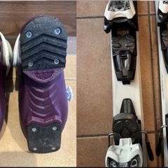 Nordicaスキー板120cm Atomicブーツ21.0/21.5cmの画像