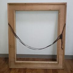 木製油彩額縁 F12号キャンバス用の画像