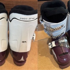 Nordicaスキー板120cm Atomicブーツ21.0/21.5cmの画像