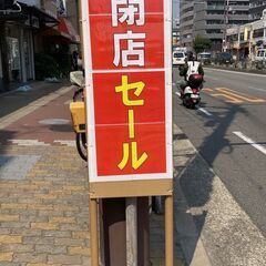 実店舗閉店SALE！　ディスプレイ用　傾斜ハンガーの画像