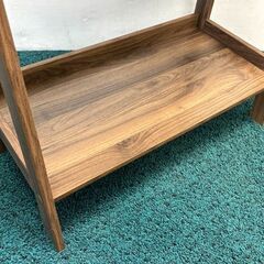 【自社配送は札幌市内限定】NITORI/ニトリ ラダーシェルフ KB6291 幅62×高さ91cm ミドルブラウン 中古【USED】の画像